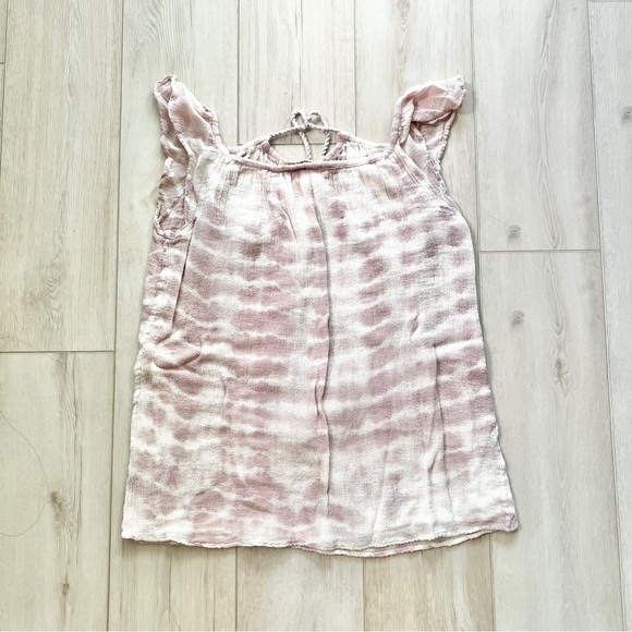 Jen’s Pirate Booty Tie Dye Tank Top w/ Ruffle Detail - Picture 3 of 3